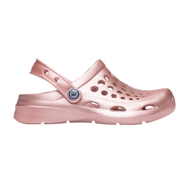 JOYBEES KIDS' ACTIVE CLOG - GRAPHIC METALLIC ROSE GOLD - Picture 1 of 5